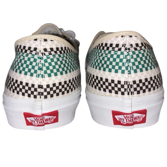 Vans Low-top Tileboard White Green Black Shoes Sneakers Size M7/W8.5 NWOB - Picture 3 of 5